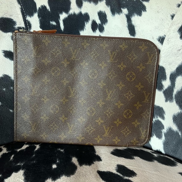 Vintage Louis Vuitton Brown Monogram Document Case - Picture 12 of 16